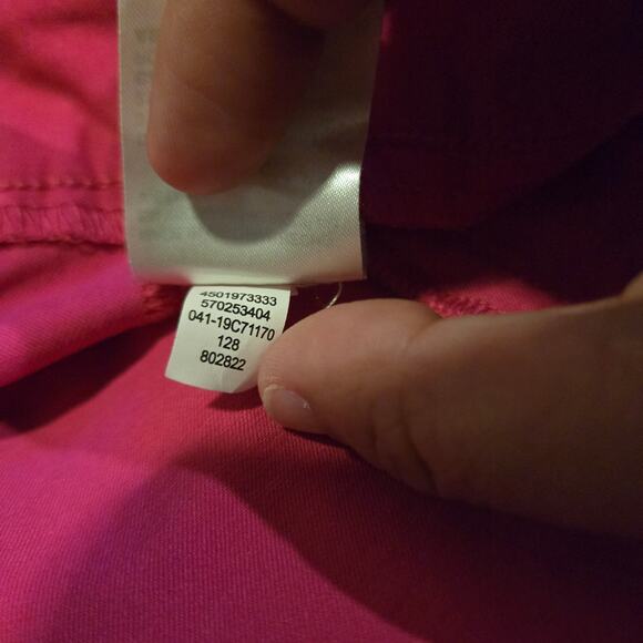 Chico’s Brigitte So Slimming Pink Button Ankle Pants 8R - Picture 3 of 8